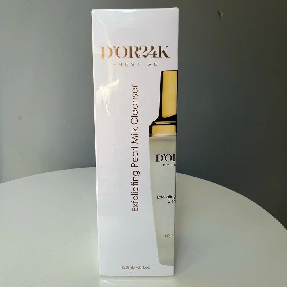 D’OR24K PRESTIGE Sealed in original packaging Exfoliating Pearl Milk Cleanser